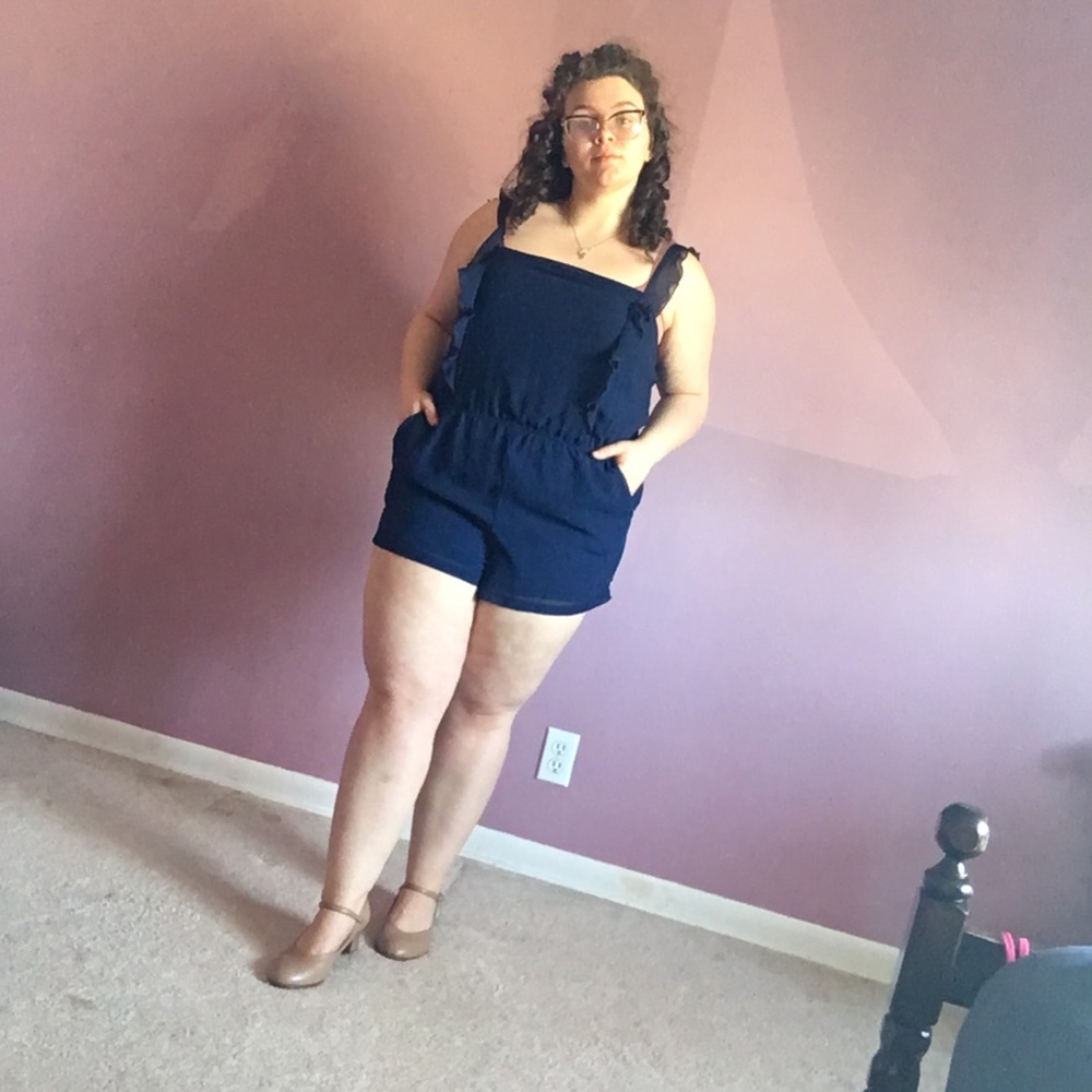 Blue Romper